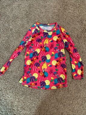 Trolls Poppy Swim Top Rashguard universal studios size youth medium